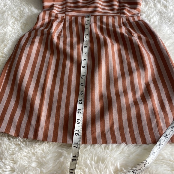 NWT NSR Aleesha Stripe Smocked Back Sundress In Rose, Small - Picture 8 of 11
